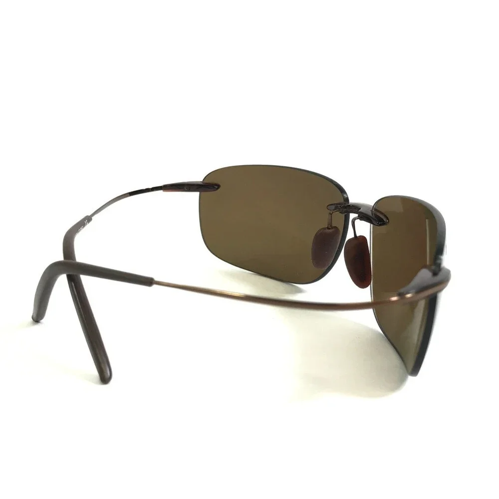 Maui Jim Sunglasses OLOWALU MJ-526-26 Rootbeer Copper Frames w HCL Bronze Lenses